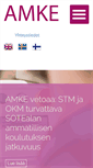 Mobile Screenshot of amke.fi
